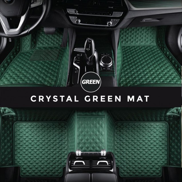 Low Cost Green Crystal Elite Luxury Hybrid Car Floor Mats Low Cost Green Crystal Elite Luxury Hybrid Car Floor Mats
