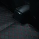 Low Cost Universal Diamond Car Bed - Non-Inflatable Black and Red Stitching Luxury Leather Diamond Car Bed Mattress Low Cost Universal Diamond Car Bed - Non-Inflatable Black and Red Stitching Luxury Leather Diamond Car Bed Mattress