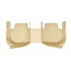 Low Cost Beige Luxury Leather Diamond Car Floor Mats Low Cost Beige Luxury Leather Diamond Car Floor Mats