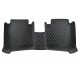Low Cost Black and Beige Stitching Luxury Leather Diamond Car Floor Mats Low Cost Black and Beige Stitching Luxury Leather Diamond Car Floor Mats