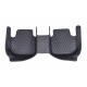Low Cost Black and Blue Stitching Luxury Leather Diamond Car Floor Mats Low Cost Black and Blue Stitching Luxury Leather Diamond Car Floor Mats