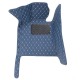 Low Cost Blue Luxury Leather Diamond Car Floor Mats Low Cost Blue Luxury Leather Diamond Car Floor Mats