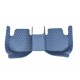 Low Cost Blue Luxury Leather Diamond Car Floor Mats Low Cost Blue Luxury Leather Diamond Car Floor Mats