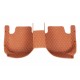 Low Cost Brown Luxury Leather Diamond Car Floor Mats Low Cost Brown Luxury Leather Diamond Car Floor Mats