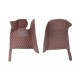 Low Cost Dark Brown Luxury Leather Diamond Car Floor Mats Low Cost Dark Brown Luxury Leather Diamond Car Floor Mats