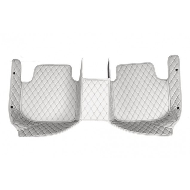 Low Cost Grey Luxury Leather Diamond Car Floor Mats Low Cost Grey Luxury Leather Diamond Car Floor Mats