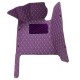 Low Cost Purple Luxury Leather Diamond Car Floor Mats Low Cost Purple Luxury Leather Diamond Car Floor Mats