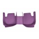 Low Cost Purple Luxury Leather Diamond Car Floor Mats Low Cost Purple Luxury Leather Diamond Car Floor Mats