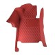 Low Cost Wine Red Luxury Leather Diamond Car Floor Mats Low Cost Wine Red Luxury Leather Diamond Car Floor Mats