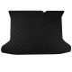 Low Cost Black and Black Stitching Luxury Leather Diamond Trunk Base Mats Low Cost Black and Black Stitching Luxury Leather Diamond Trunk Base Mats