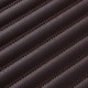 Low Cost Dark Brown Luxury Leather Stripe Car Floor Mats Low Cost Dark Brown Luxury Leather Stripe Car Floor Mats